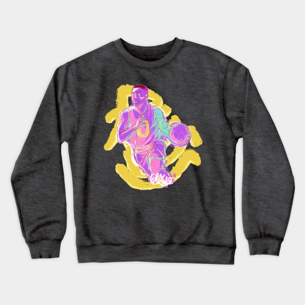 RUSS - Purple Crewneck Sweatshirt by dhapiart